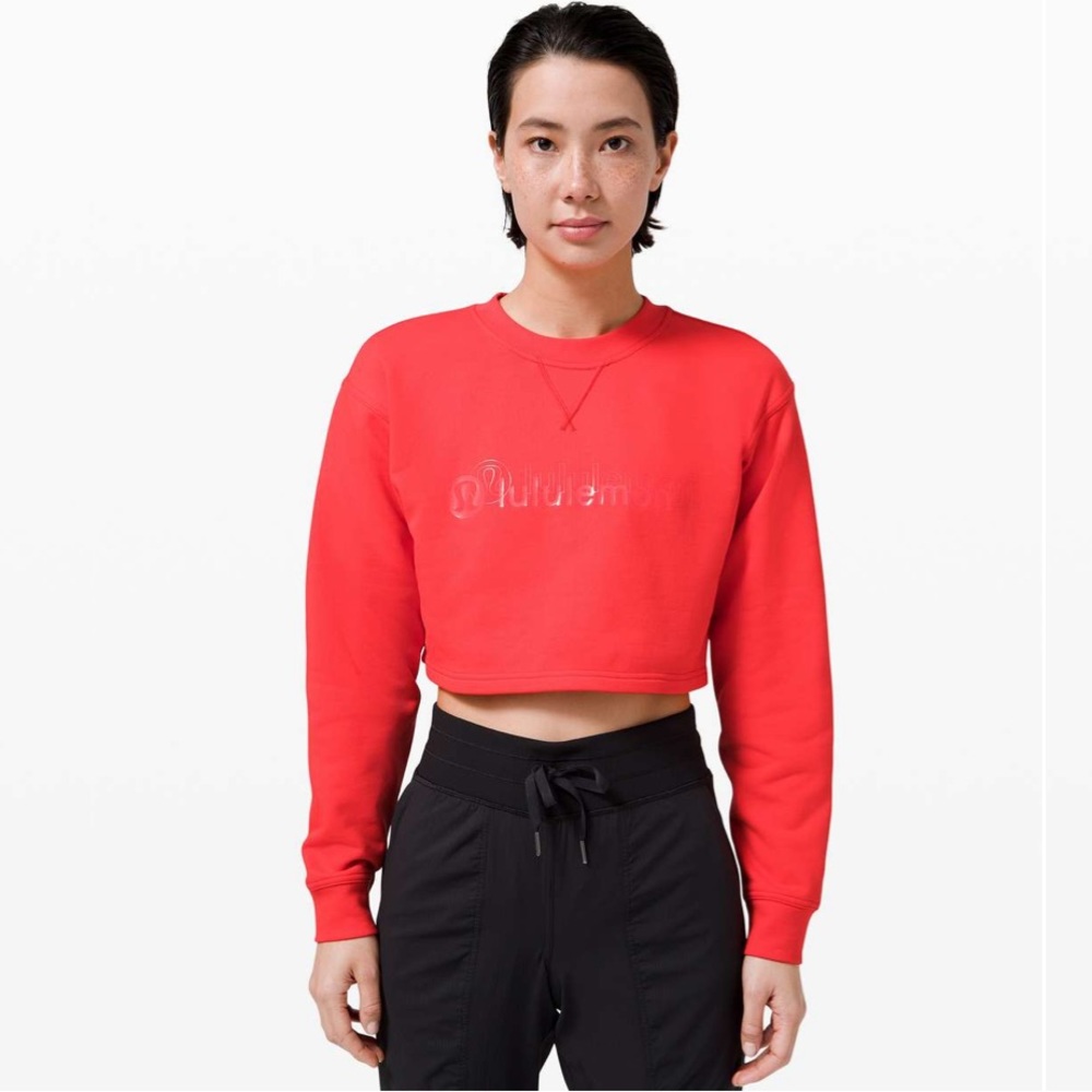 Lululemon All Yours Cropped Crew *Lunar New Year